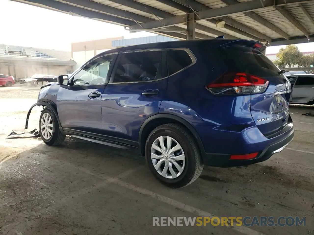 2 fotografías del automóvil dañado JN8AT2MT8KW504134 NISSAN ROGUE 2019