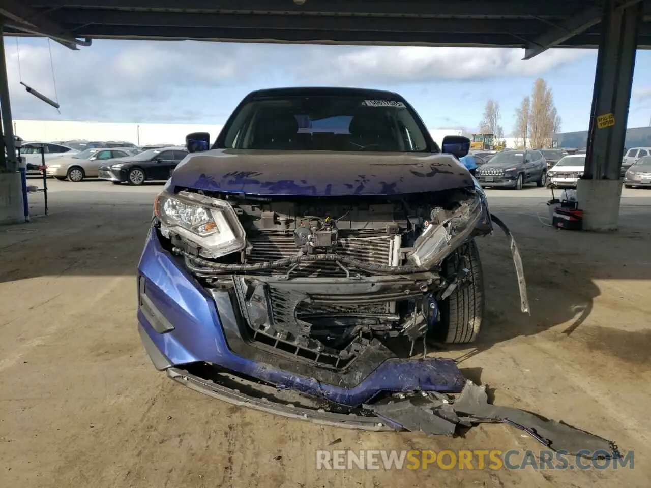 5 fotografías del automóvil dañado JN8AT2MT8KW504134 NISSAN ROGUE 2019