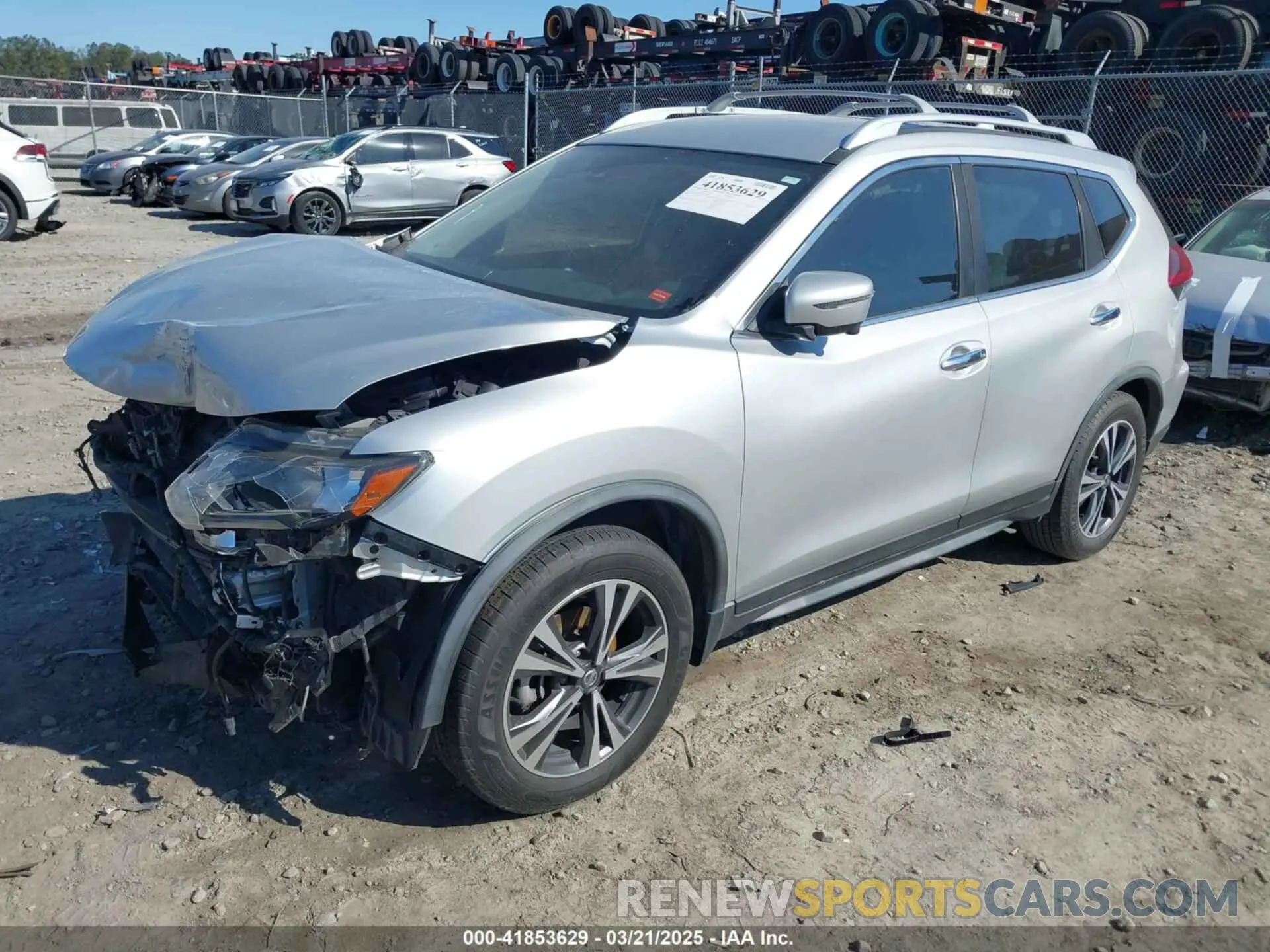 2 fotografías del automóvil dañado JN8AT2MT9KW263300 NISSAN ROGUE 2019