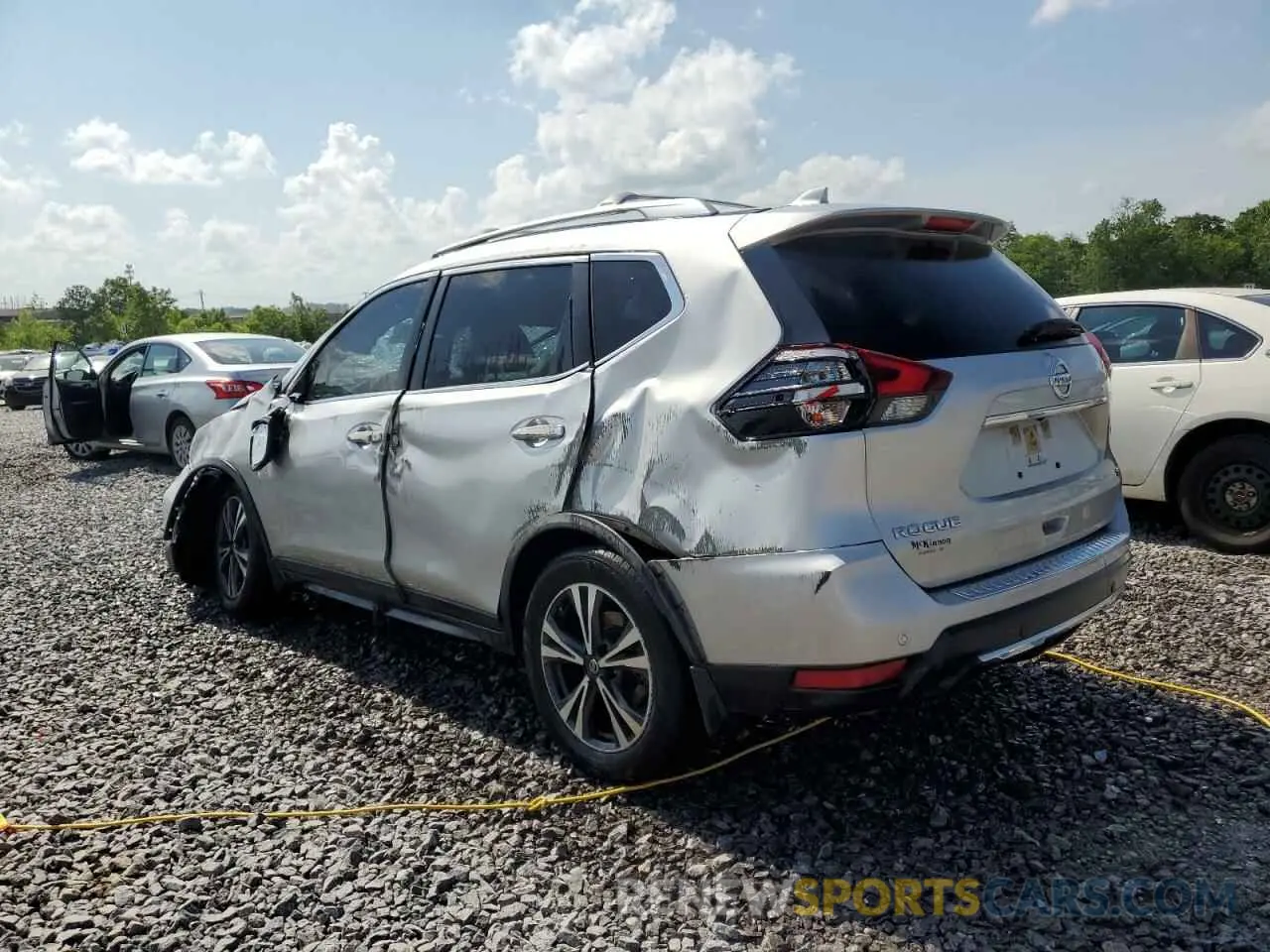 2 fotografías del automóvil dañado JN8AT2MT9KW263958 NISSAN ROGUE 2019