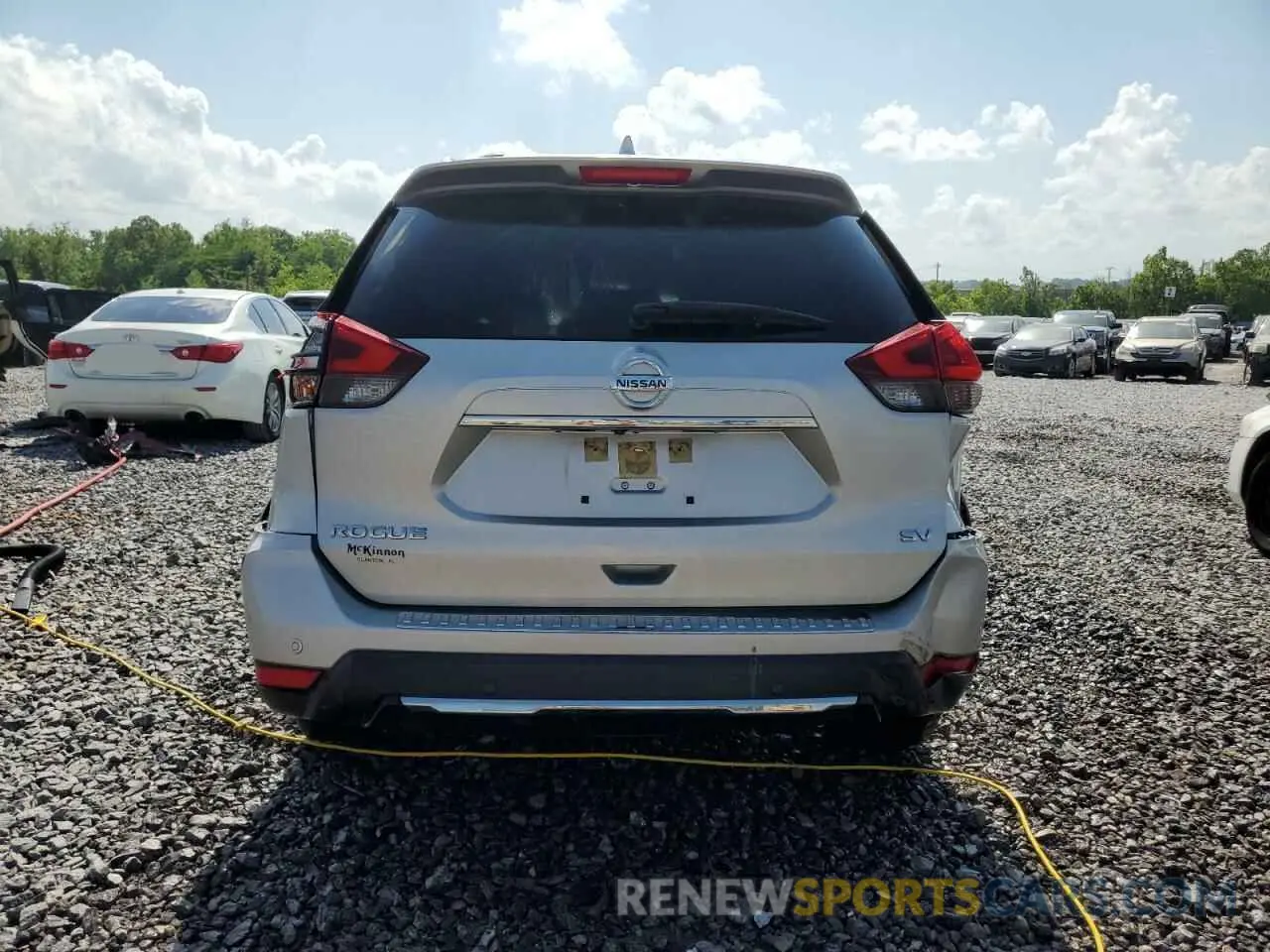 6 fotografías del automóvil dañado JN8AT2MT9KW263958 NISSAN ROGUE 2019