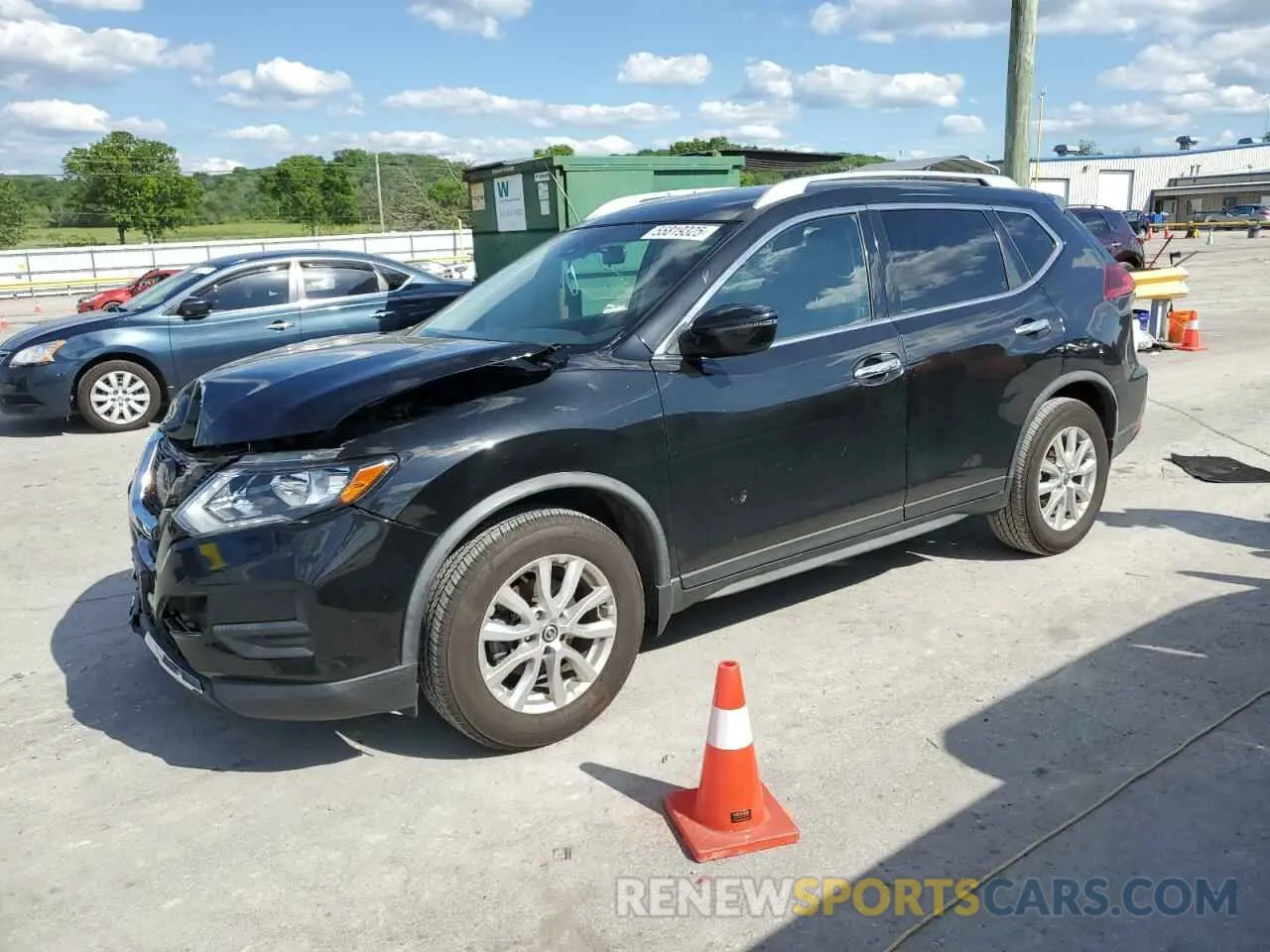 1 fotografías del automóvil dañado JN8AT2MTXKW253410 NISSAN ROGUE 2019