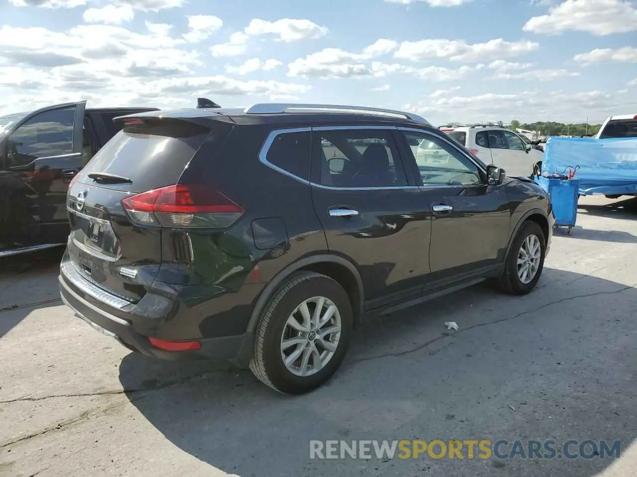 3 fotografías del automóvil dañado JN8AT2MTXKW253410 NISSAN ROGUE 2019