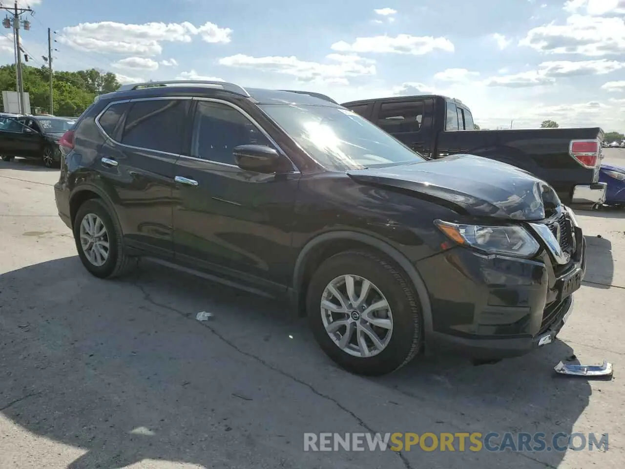 4 fotografías del automóvil dañado JN8AT2MTXKW253410 NISSAN ROGUE 2019