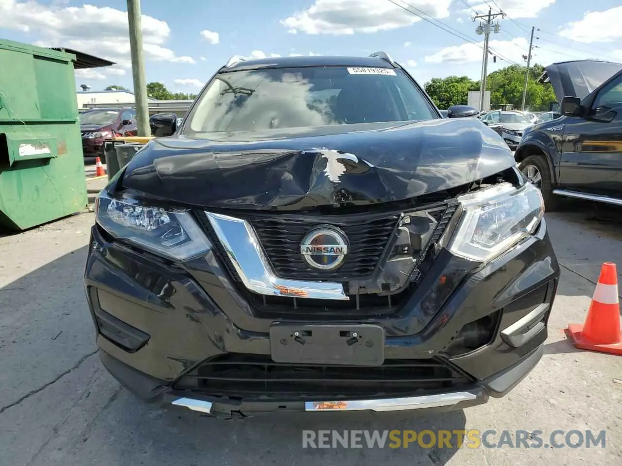 5 fotografías del automóvil dañado JN8AT2MTXKW253410 NISSAN ROGUE 2019