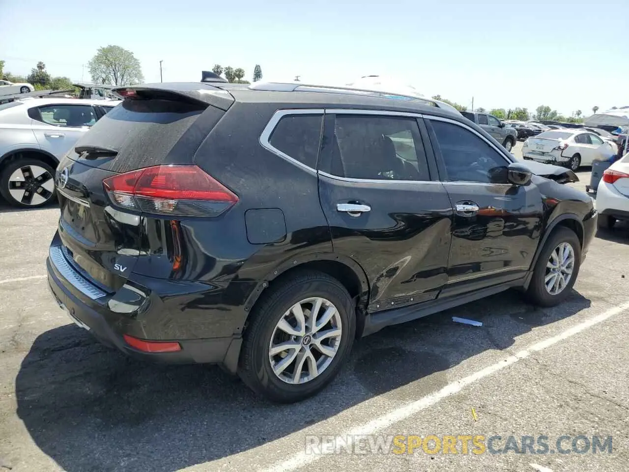 3 fotografías del automóvil dañado JN8AT2MTXKW255173 NISSAN ROGUE 2019