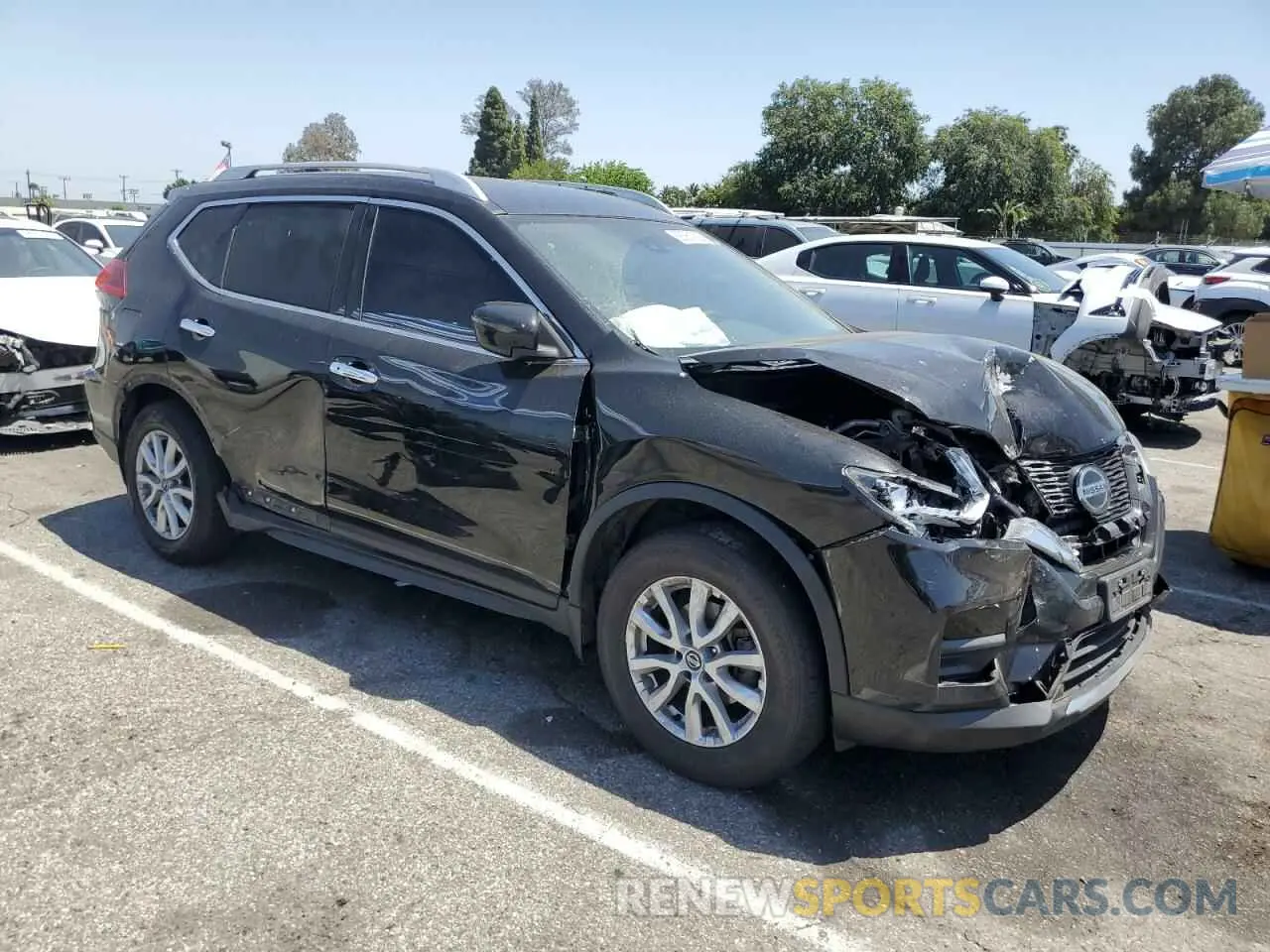 4 fotografías del automóvil dañado JN8AT2MTXKW255173 NISSAN ROGUE 2019
