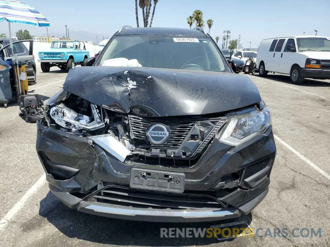 5 fotografías del automóvil dañado JN8AT2MTXKW255173 NISSAN ROGUE 2019