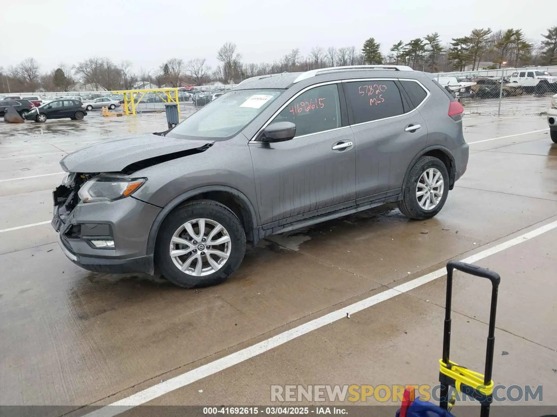 2 fotografías del automóvil dañado JN8AT2MTXKW502479 NISSAN ROGUE 2019