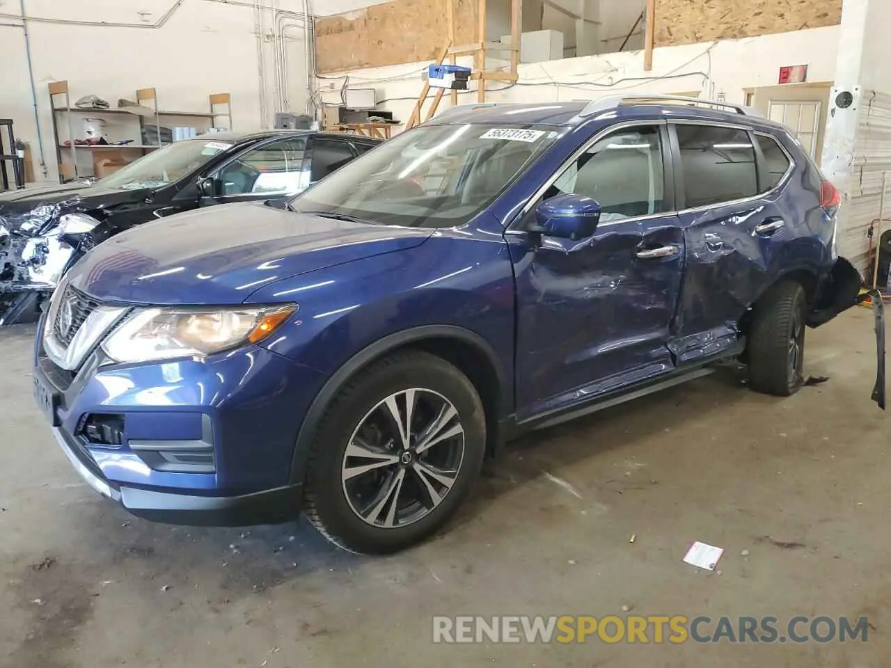 1 fotografías del automóvil dañado JN8AT2MV0KW381530 NISSAN ROGUE 2019