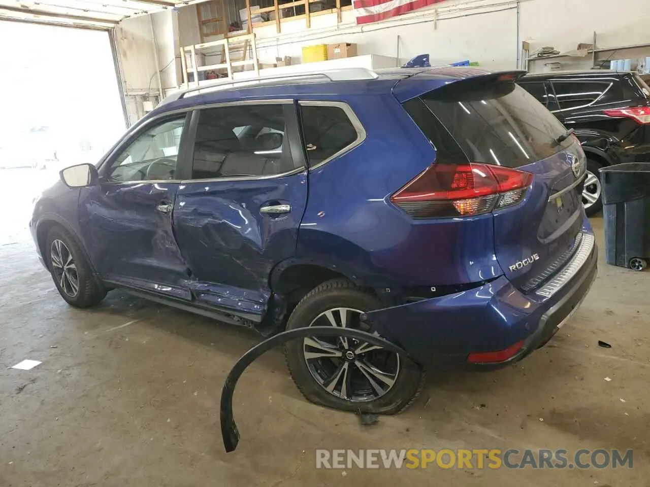 2 fotografías del automóvil dañado JN8AT2MV0KW381530 NISSAN ROGUE 2019
