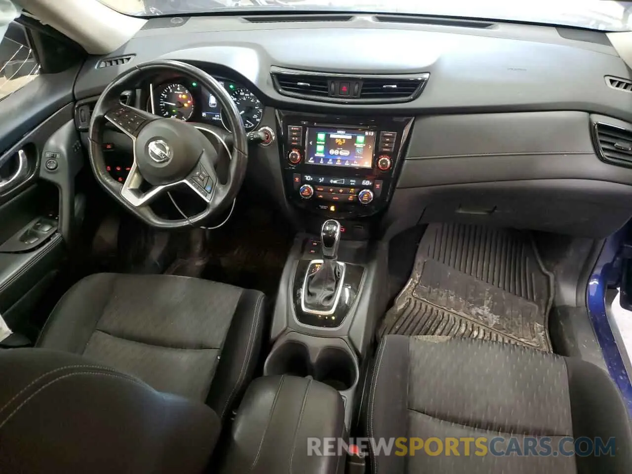 8 fotografías del automóvil dañado JN8AT2MV0KW381530 NISSAN ROGUE 2019