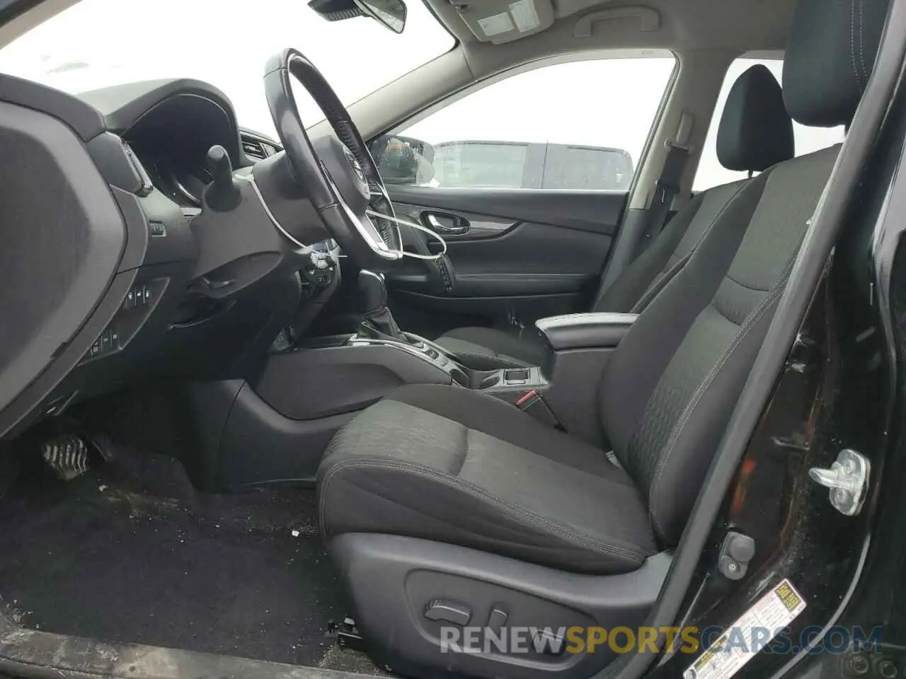 7 fotografías del automóvil dañado JN8AT2MV0KW396562 NISSAN ROGUE 2019