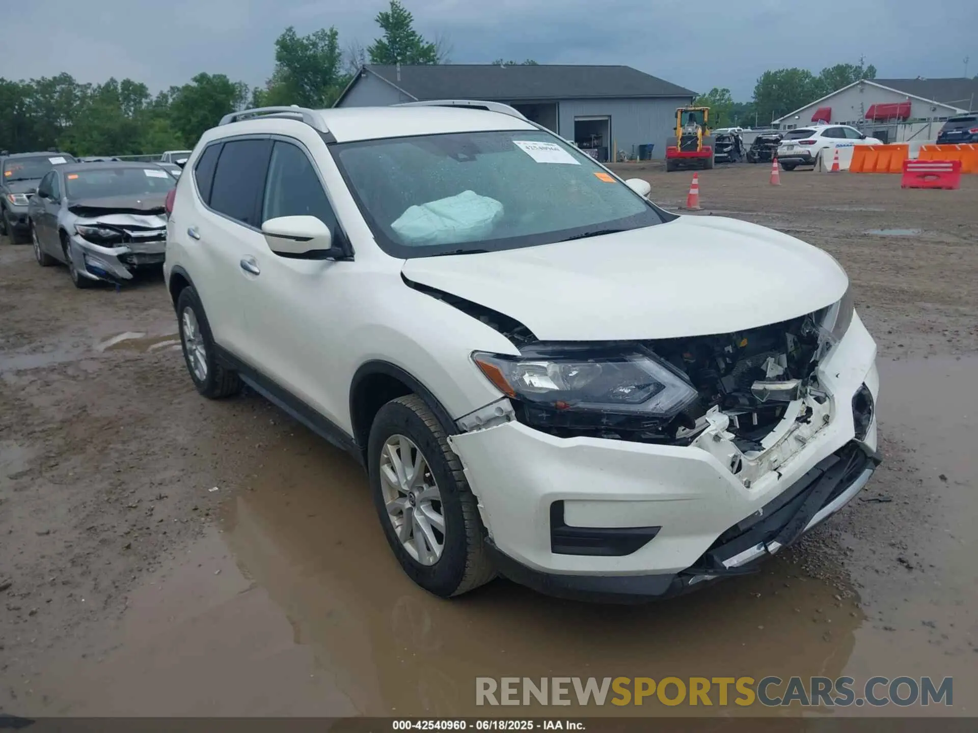 1 fotografías del automóvil dañado JN8AT2MV1KW371346 NISSAN ROGUE 2019