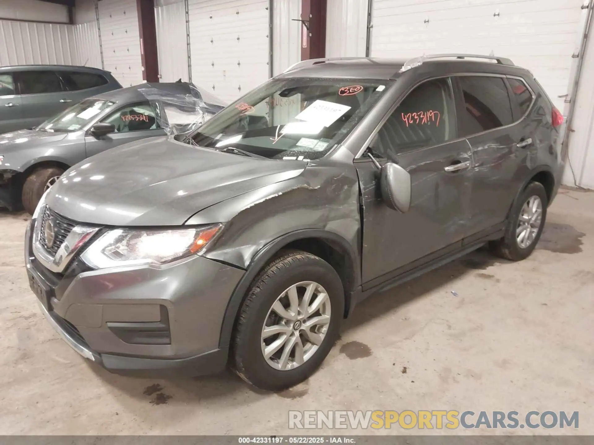 2 fotografías del automóvil dañado JN8AT2MV1KW376045 NISSAN ROGUE 2019