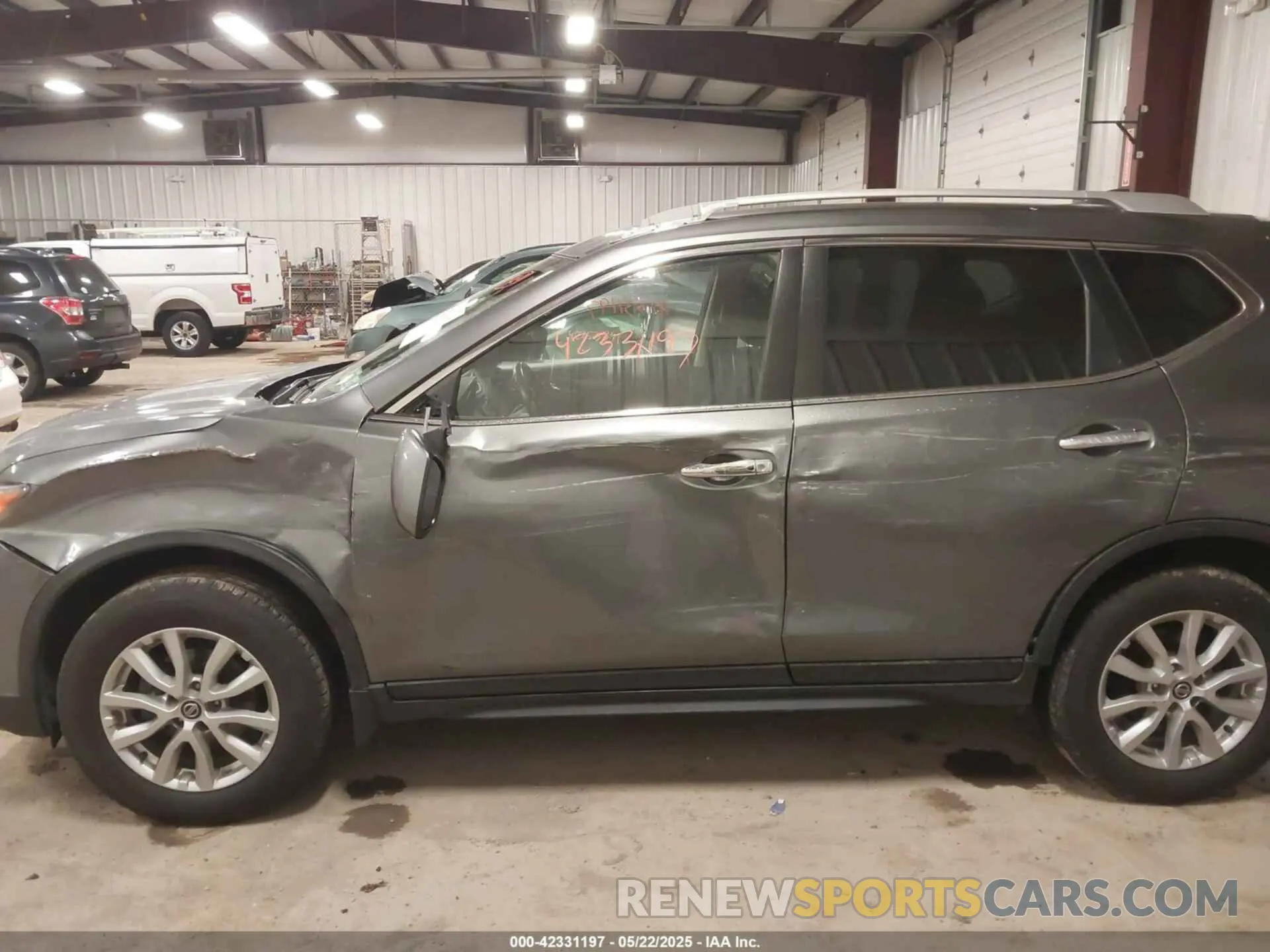 6 fotografías del automóvil dañado JN8AT2MV1KW376045 NISSAN ROGUE 2019