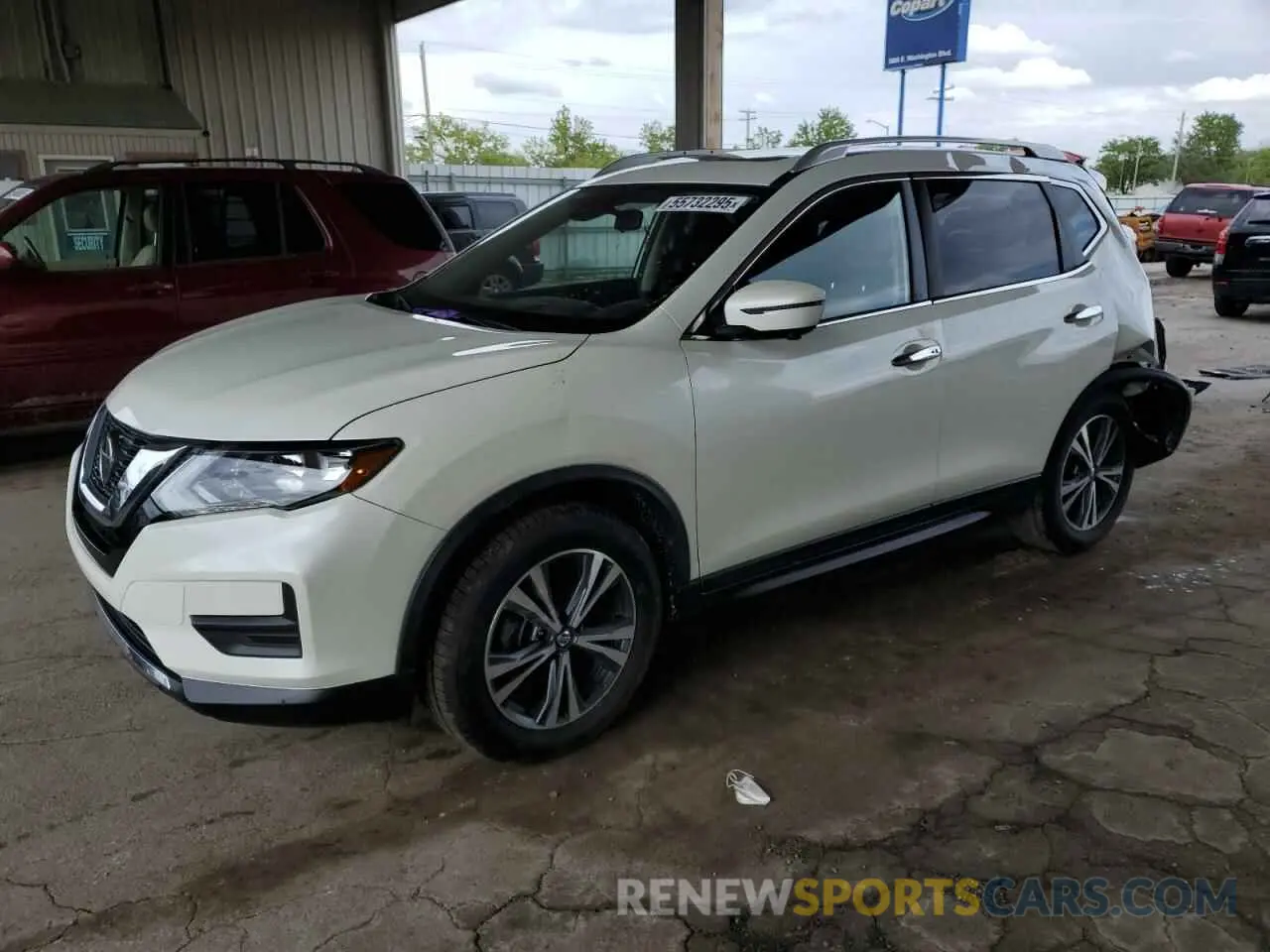 1 fotografías del automóvil dañado JN8AT2MV1KW389099 NISSAN ROGUE 2019