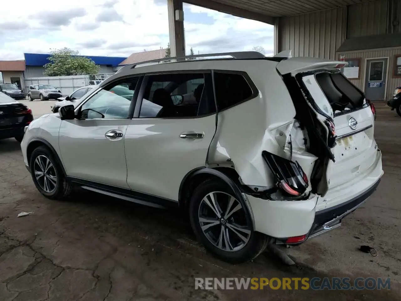 2 fotografías del automóvil dañado JN8AT2MV1KW389099 NISSAN ROGUE 2019