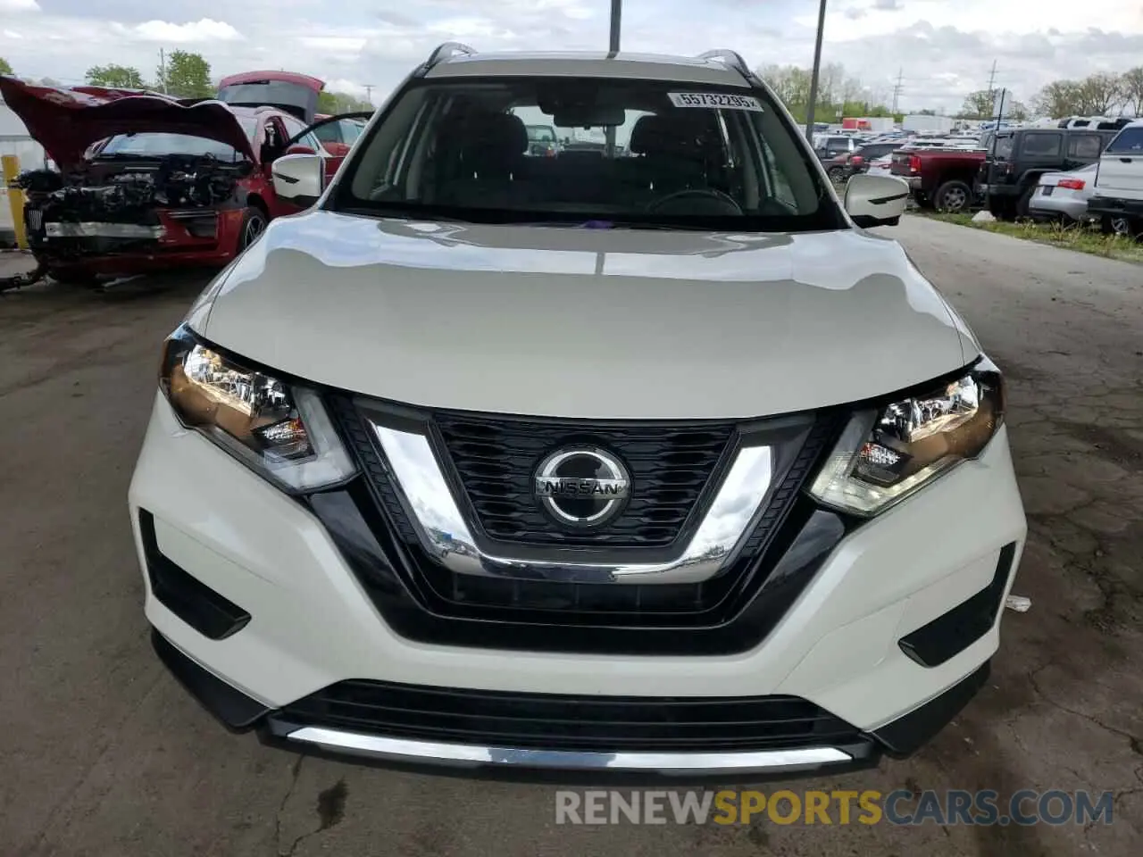 5 fotografías del automóvil dañado JN8AT2MV1KW389099 NISSAN ROGUE 2019