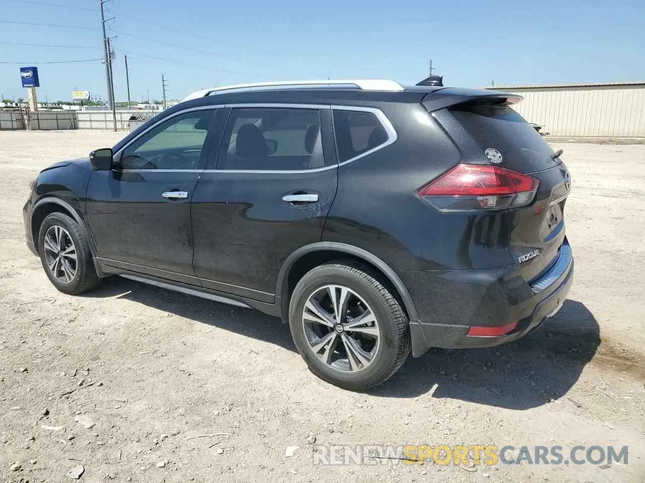 2 fotografías del automóvil dañado JN8AT2MV1KW395923 NISSAN ROGUE 2019