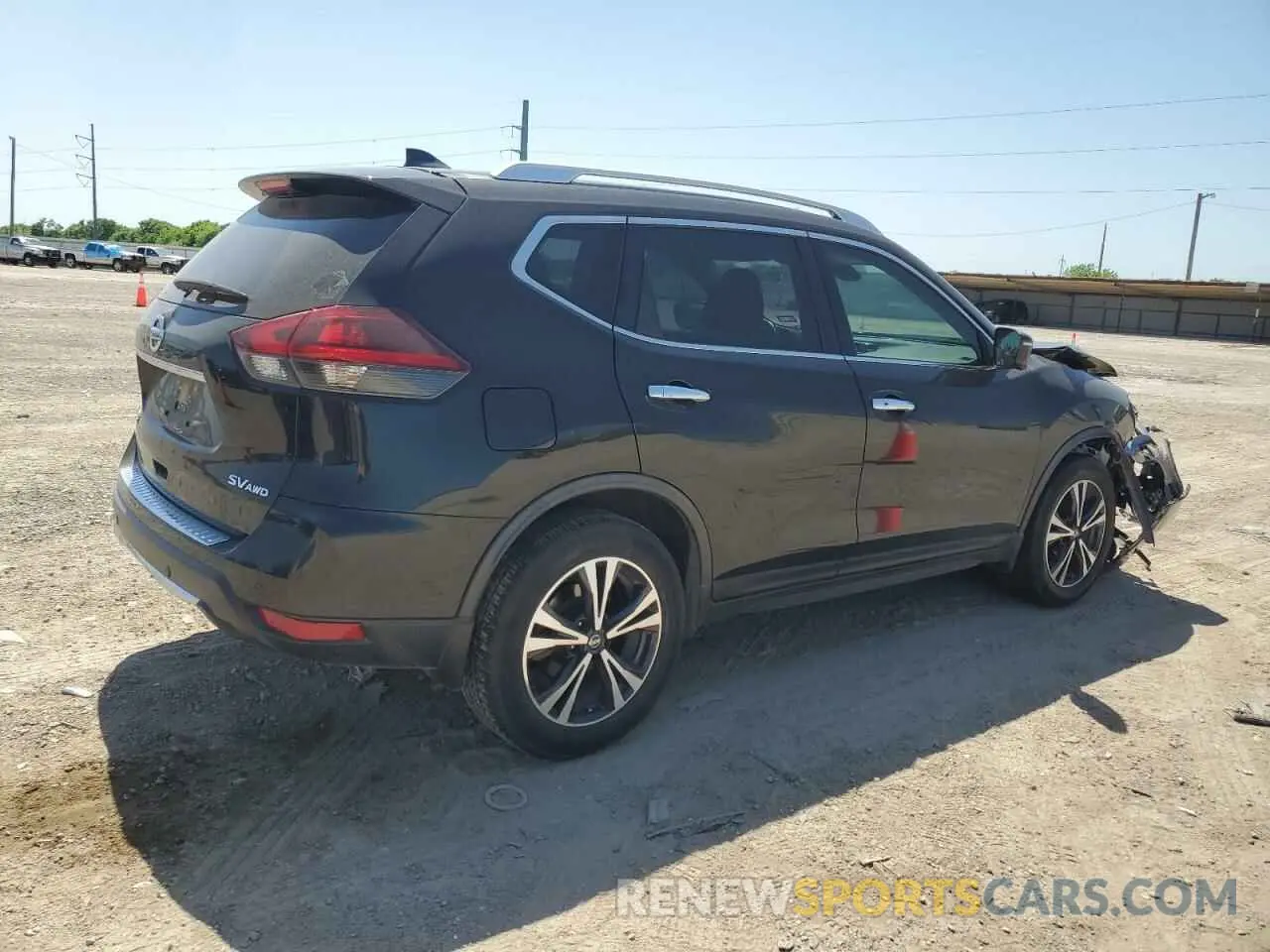 3 fotografías del automóvil dañado JN8AT2MV1KW395923 NISSAN ROGUE 2019