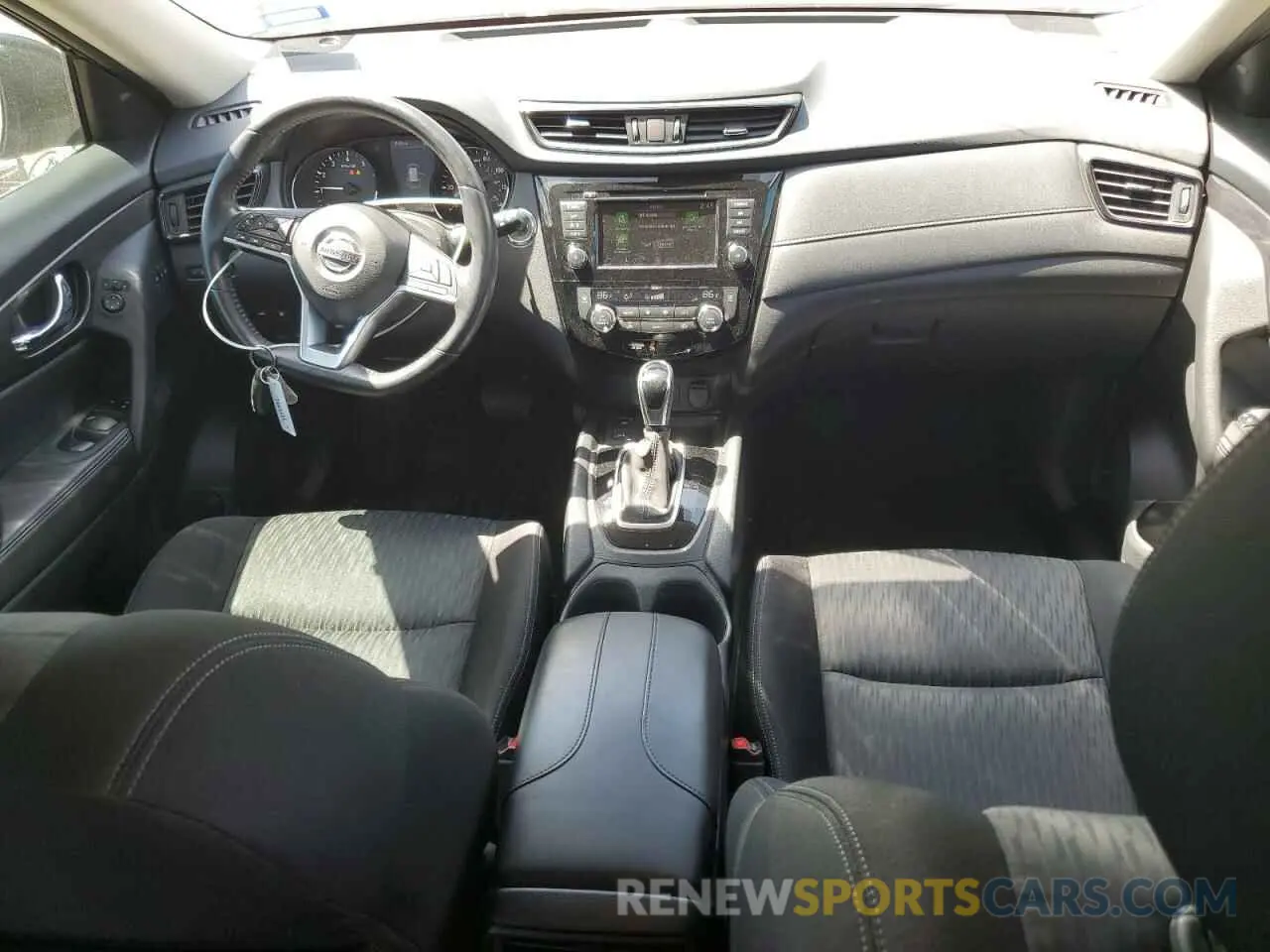 8 fotografías del automóvil dañado JN8AT2MV1KW395923 NISSAN ROGUE 2019