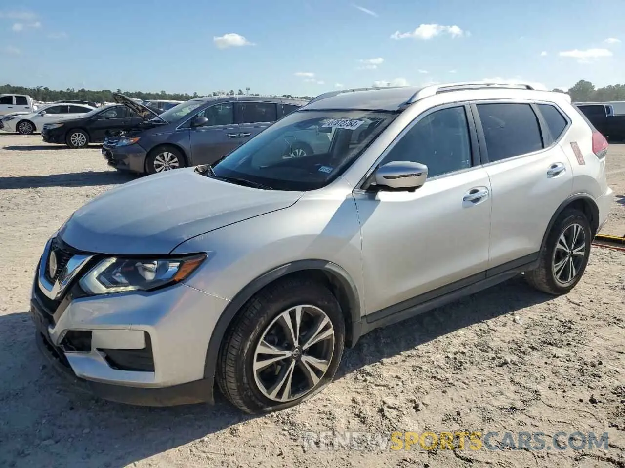 1 fotografías del automóvil dañado JN8AT2MV2KW382808 NISSAN ROGUE 2019