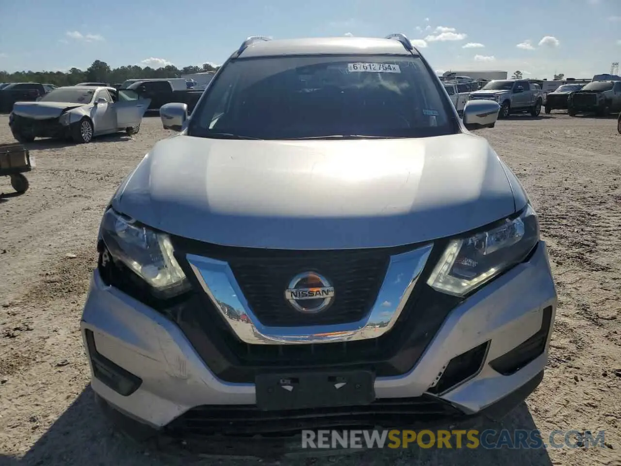 5 fotografías del automóvil dañado JN8AT2MV2KW382808 NISSAN ROGUE 2019