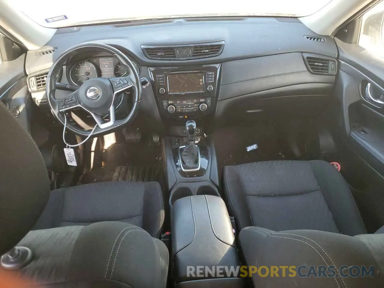 8 fotografías del automóvil dañado JN8AT2MV2KW382808 NISSAN ROGUE 2019