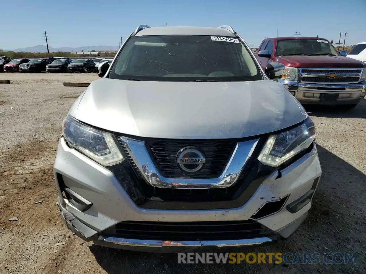 5 fotografías del automóvil dañado JN8AT2MV2KW386356 NISSAN ROGUE 2019