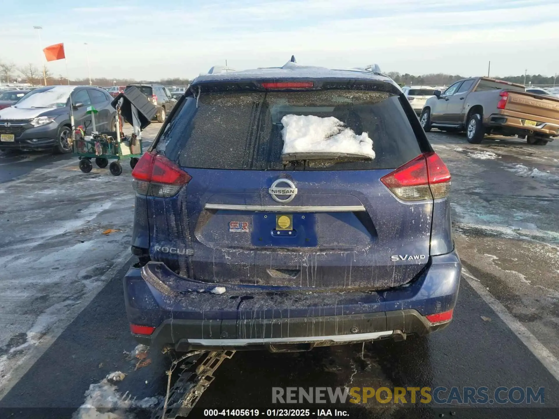 16 fotografías del automóvil dañado JN8AT2MV2KW393405 NISSAN ROGUE 2019
