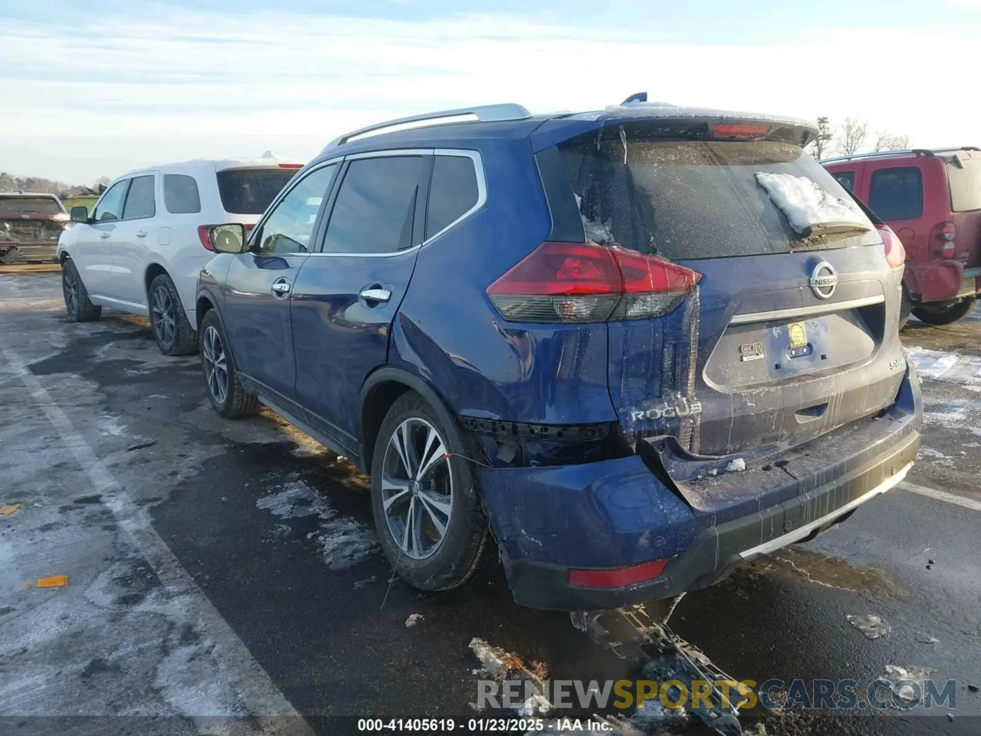 6 fotografías del automóvil dañado JN8AT2MV2KW393405 NISSAN ROGUE 2019
