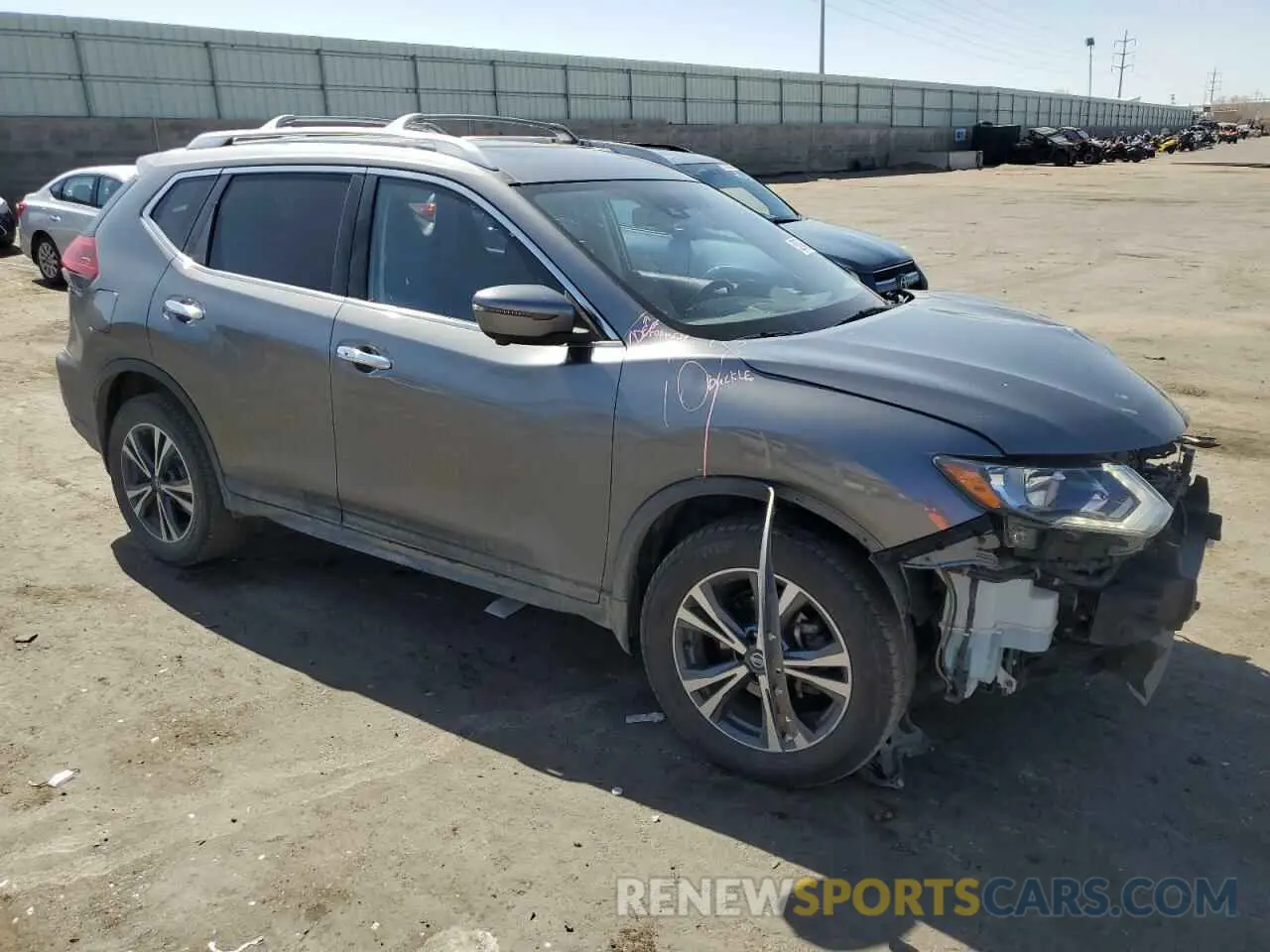 4 fotografías del automóvil dañado JN8AT2MV2KW394490 NISSAN ROGUE 2019