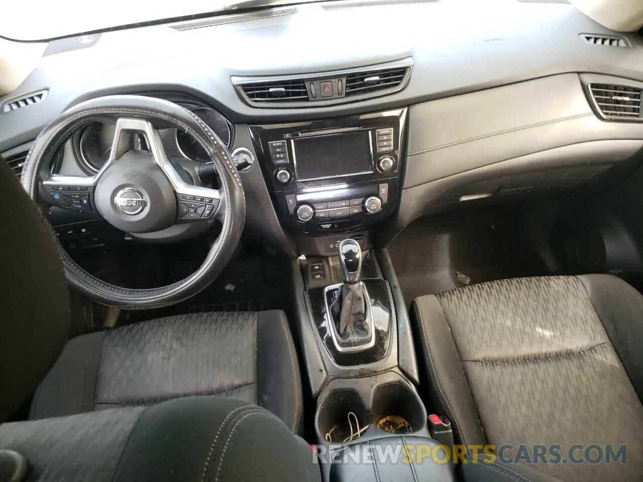 8 fotografías del automóvil dañado JN8AT2MV2KW395638 NISSAN ROGUE 2019