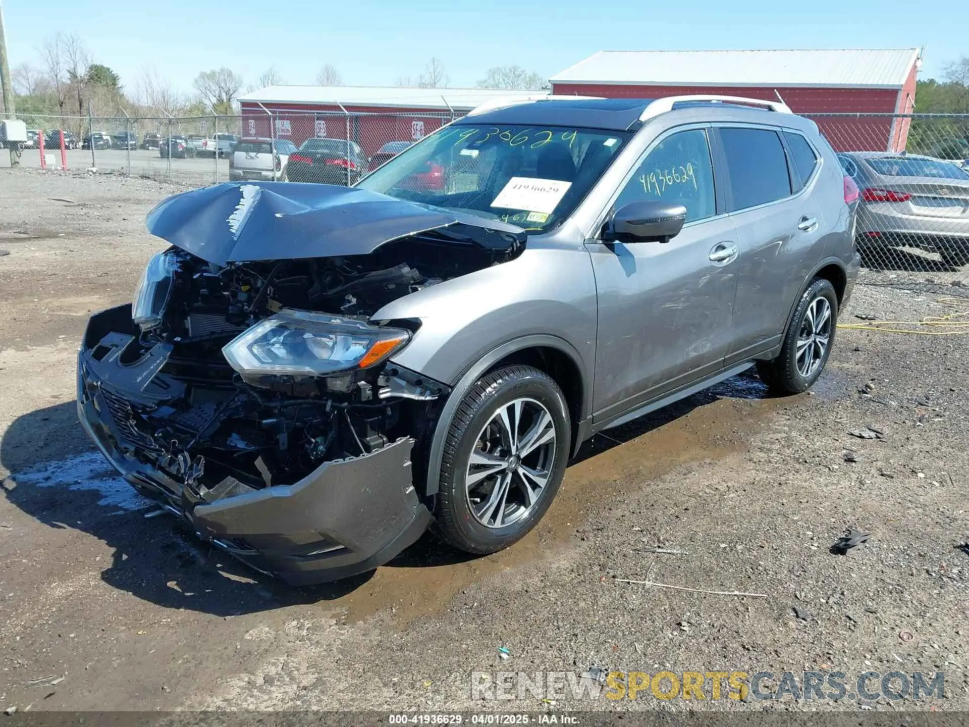 2 fotografías del automóvil dañado JN8AT2MV2KW396353 NISSAN ROGUE 2019