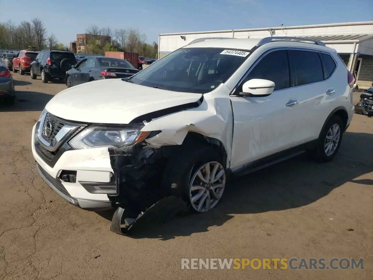 1 fotografías del automóvil dañado JN8AT2MV3KW377147 NISSAN ROGUE 2019