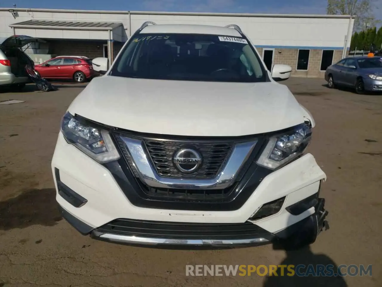 5 fotografías del automóvil dañado JN8AT2MV3KW377147 NISSAN ROGUE 2019