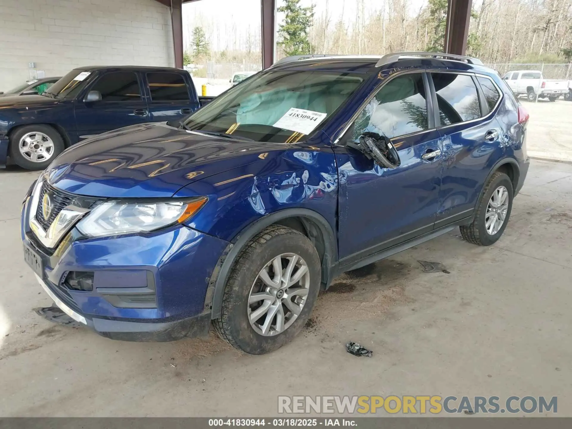 2 fotografías del automóvil dañado JN8AT2MV3KW383093 NISSAN ROGUE 2019