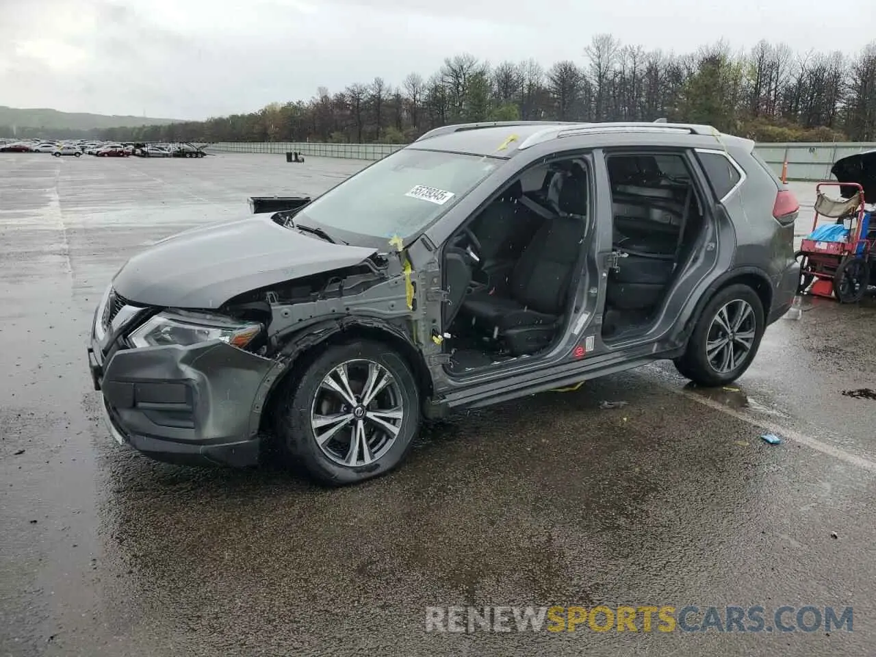 1 fotografías del automóvil dañado JN8AT2MV3KW396670 NISSAN ROGUE 2019