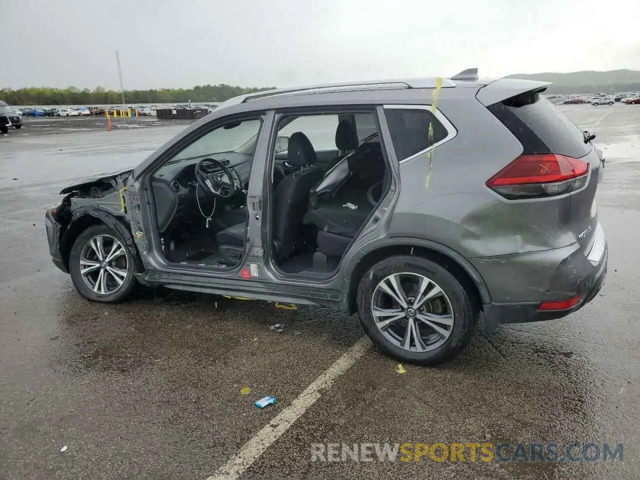 2 fotografías del automóvil dañado JN8AT2MV3KW396670 NISSAN ROGUE 2019
