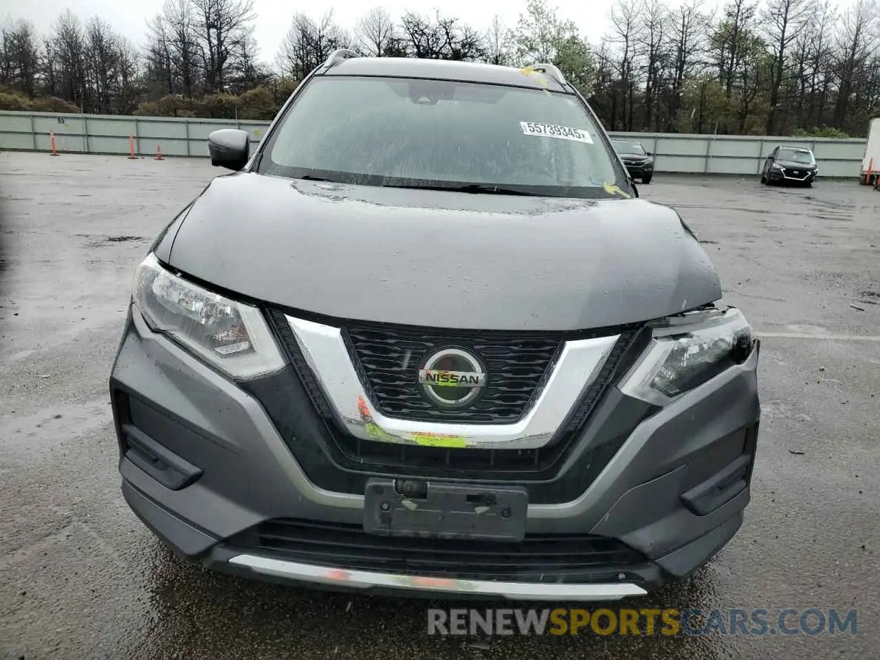 5 fotografías del automóvil dañado JN8AT2MV3KW396670 NISSAN ROGUE 2019