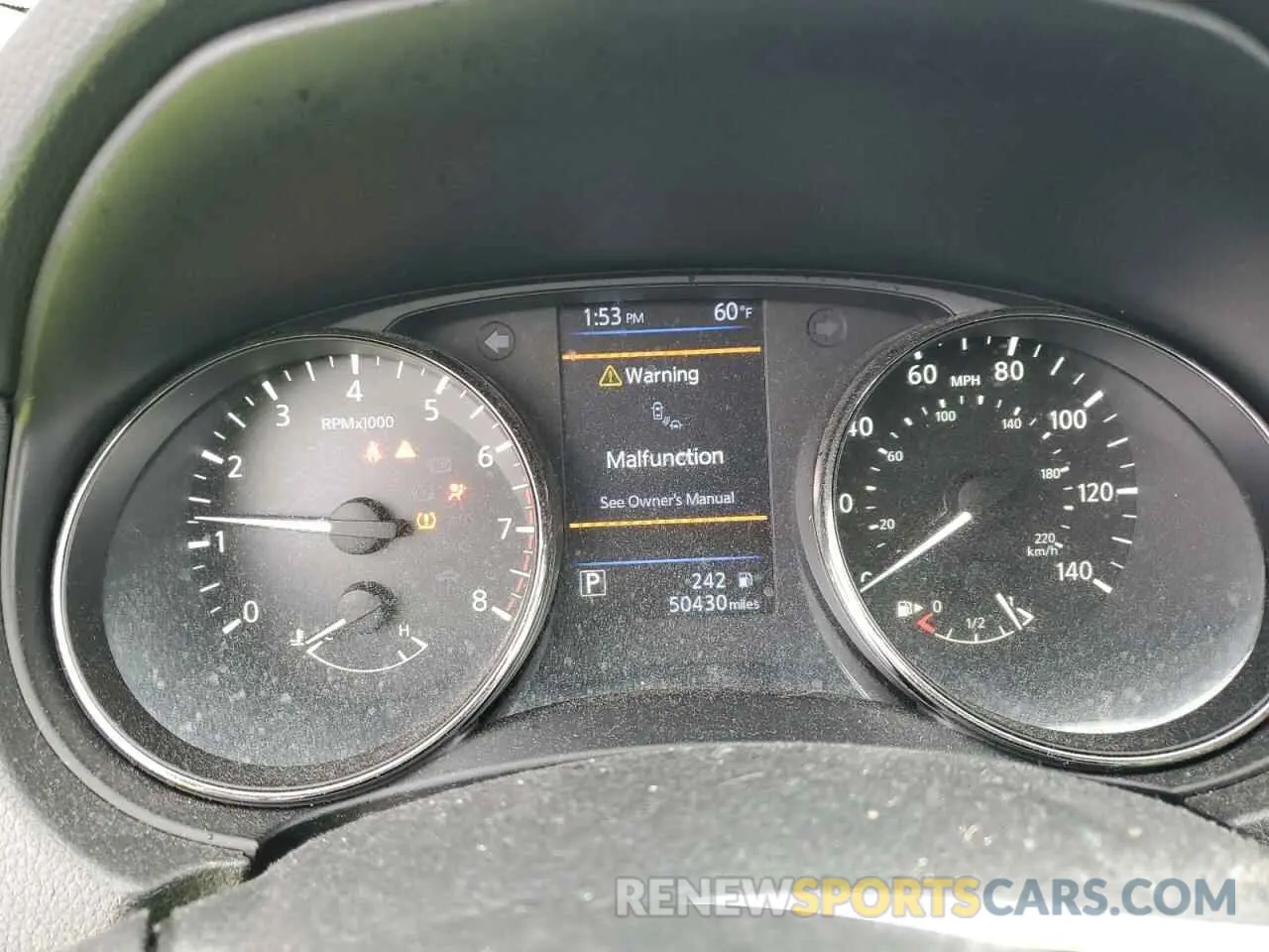 9 fotografías del automóvil dañado JN8AT2MV3KW396670 NISSAN ROGUE 2019