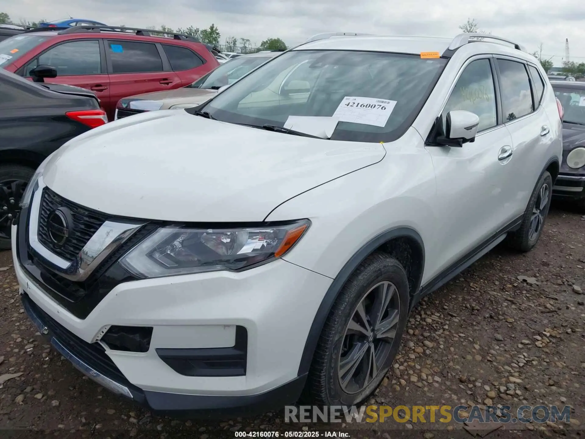 2 fotografías del automóvil dañado JN8AT2MV4KW380591 NISSAN ROGUE 2019