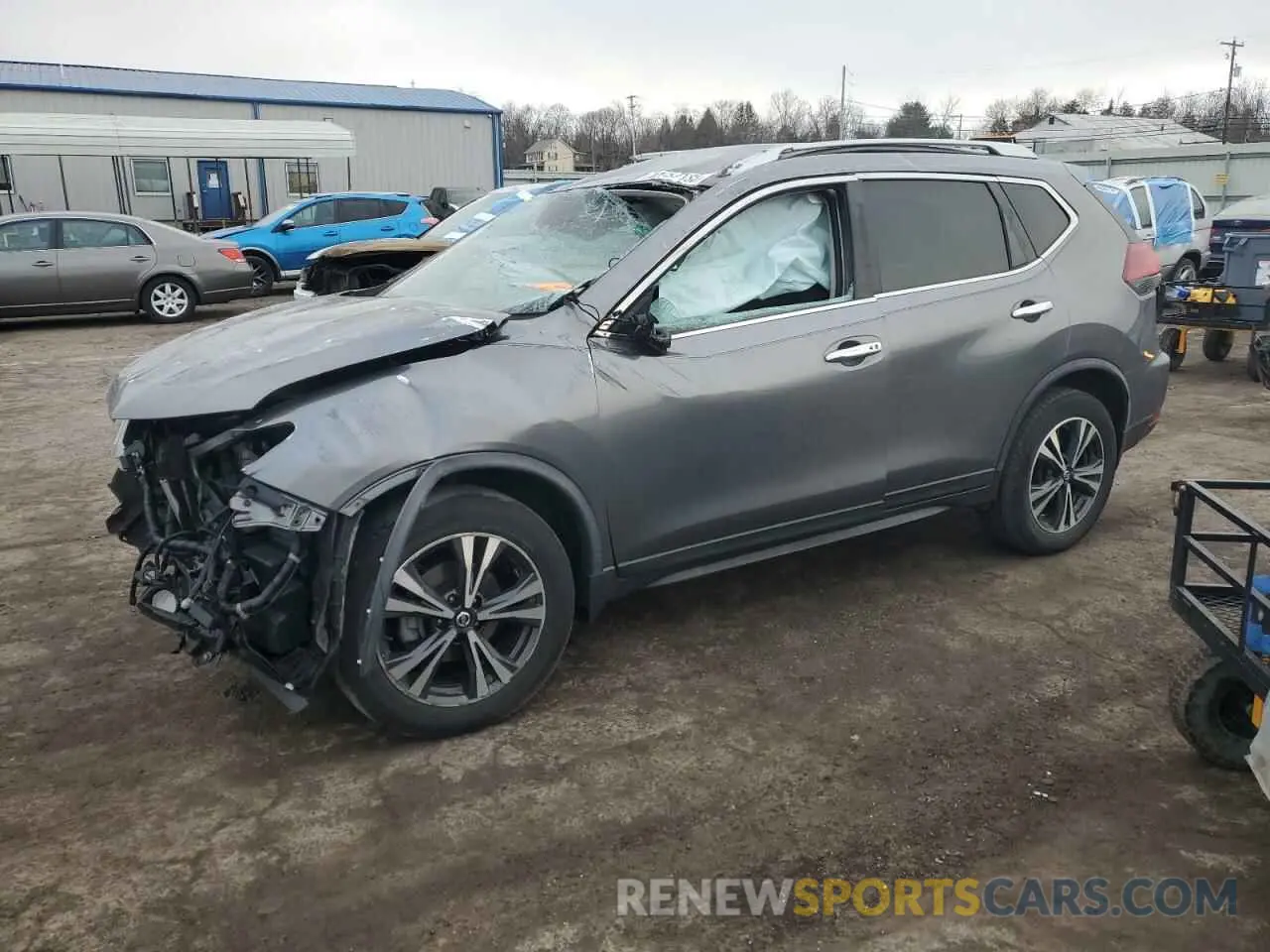 1 fotografías del automóvil dañado JN8AT2MV4KW394622 NISSAN ROGUE 2019