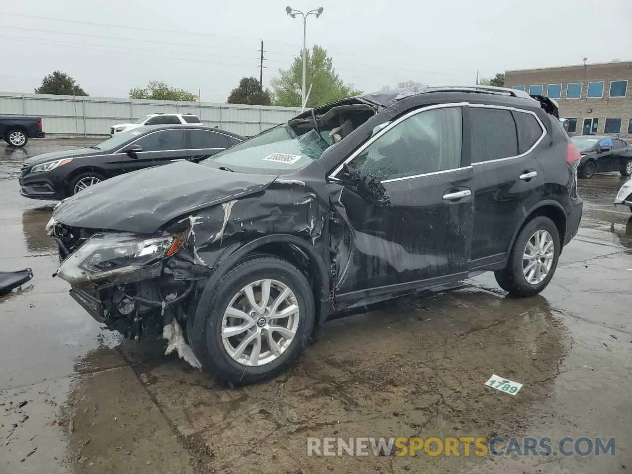 1 fotografías del automóvil dañado JN8AT2MV5KW377599 NISSAN ROGUE 2019