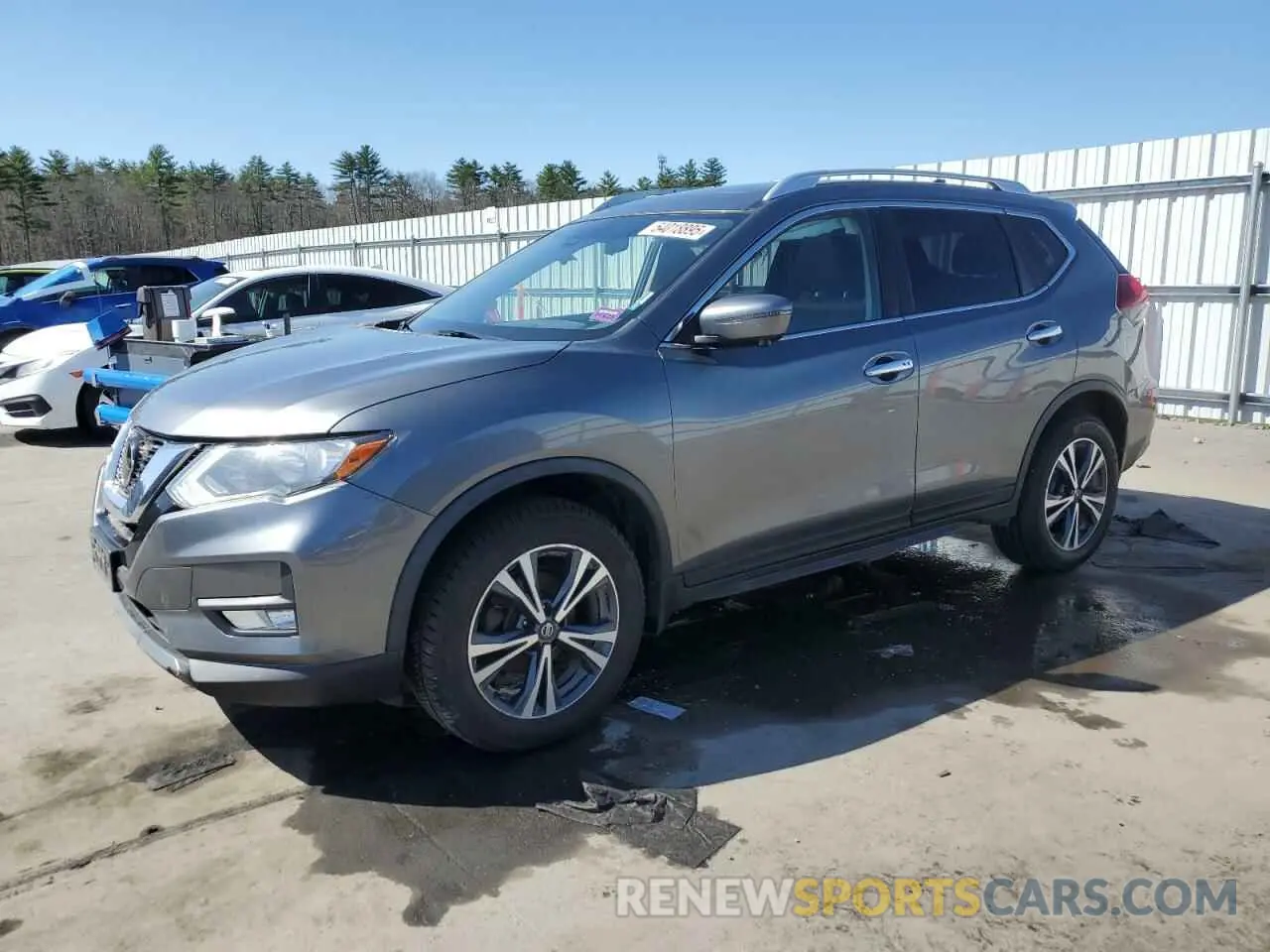 1 fotografías del automóvil dañado JN8AT2MV5KW379501 NISSAN ROGUE 2019