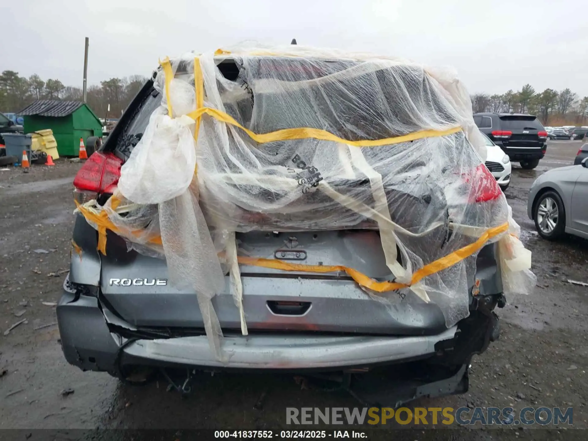16 fotografías del automóvil dañado JN8AT2MV5KW382835 NISSAN ROGUE 2019