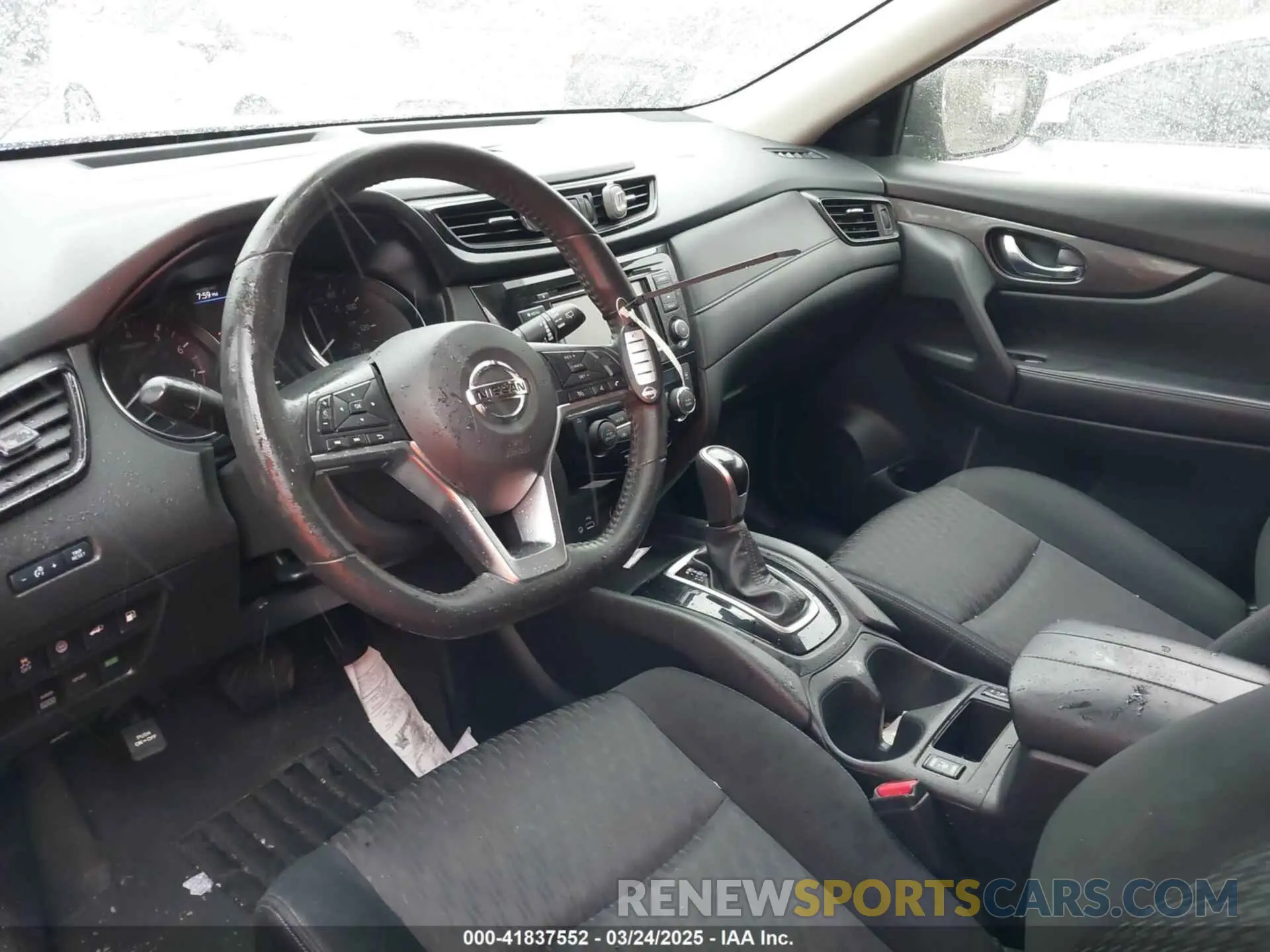 5 fotografías del automóvil dañado JN8AT2MV5KW382835 NISSAN ROGUE 2019