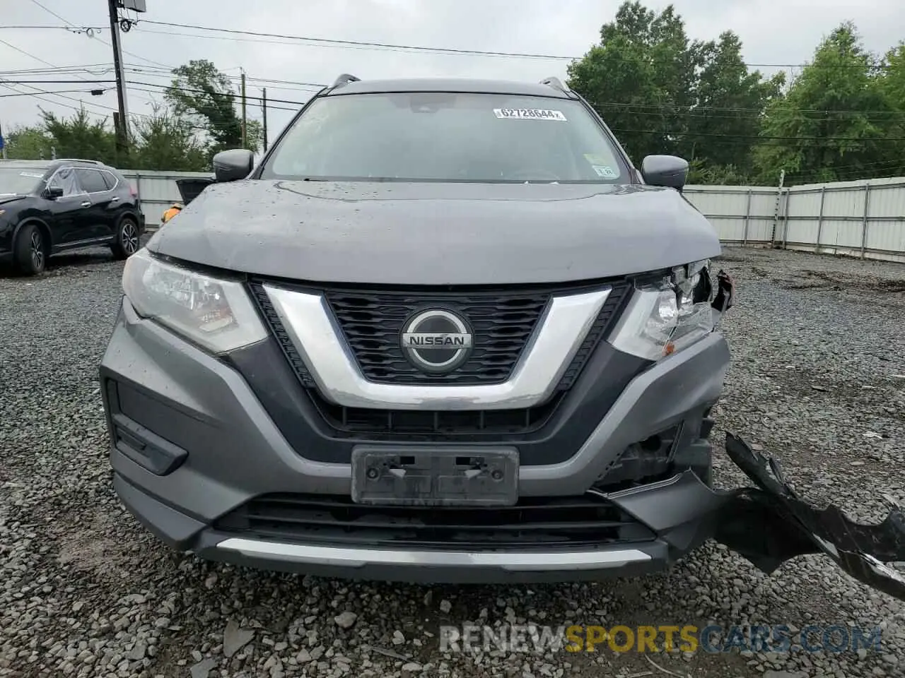 5 fotografías del automóvil dañado JN8AT2MV5KW397156 NISSAN ROGUE 2019