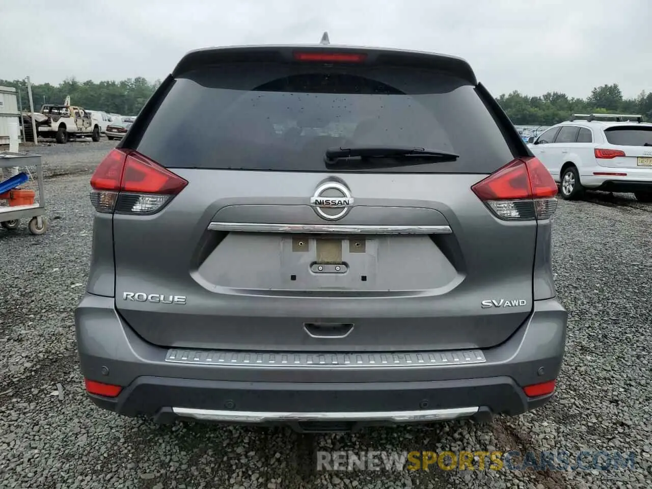 6 fotografías del automóvil dañado JN8AT2MV5KW397156 NISSAN ROGUE 2019
